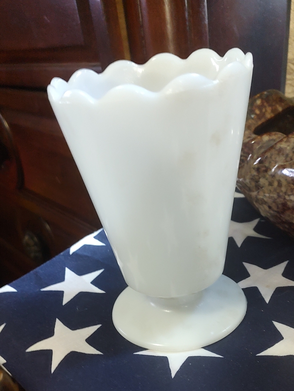 White Vintage Vase